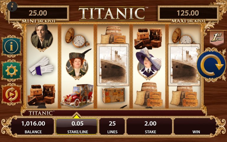 Игровой автомат Титаник